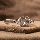 Asscher And Triangle Shape 3 Stone Engagement Ring For Women-6.png