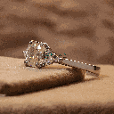 Asscher And Triangle Shape 3 Stone Engagement Ring For Women-5.png