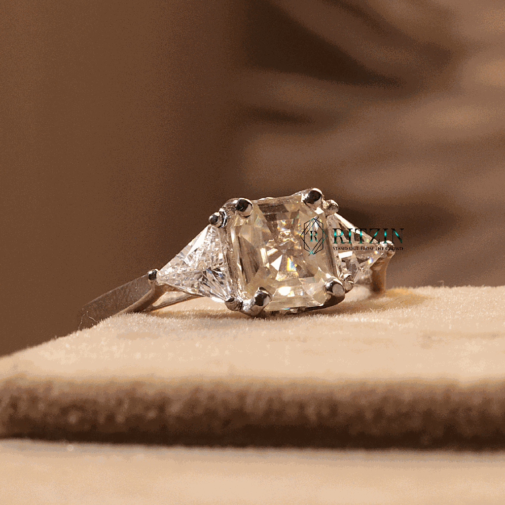 Asscher And Triangle Shape 3 Stone Engagement Ring For Women-4.png