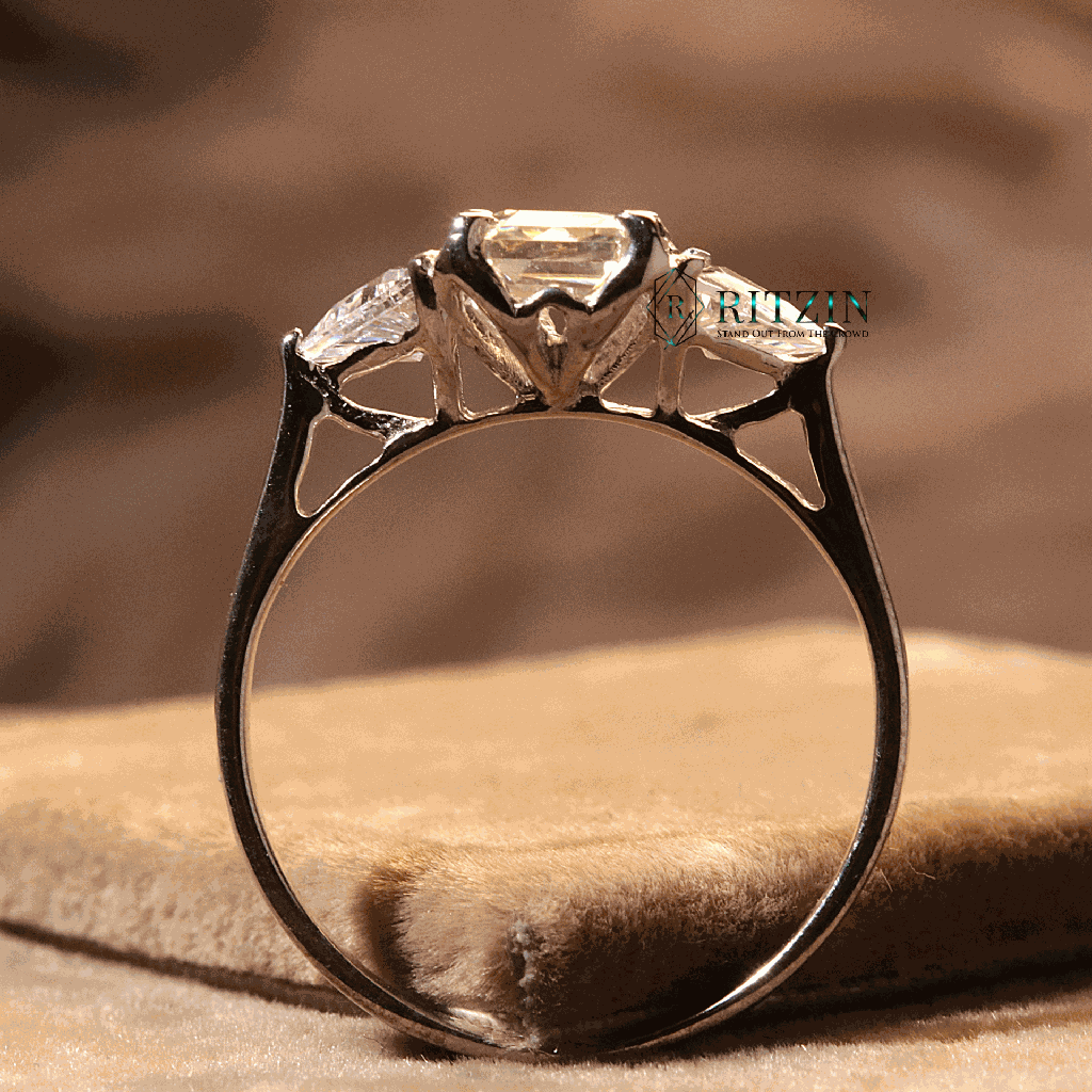 Asscher And Triangle Shape 3 Stone Engagement Ring For Women-3.png