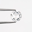 Loose Moissanite White Clean Rose Cut Round 3.00 MM