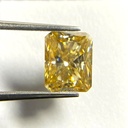 Loose Moissanite Yellow Clean Radiant Cut 9.00 x 6.00 MM