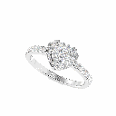 Round Diamond Women Ring
