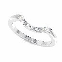 Marquise Diamond Fancy Band Engagement Ring for Women