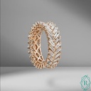 Emerald Baguette Cut Engagement Band for Women