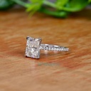Radiant Cut Stone Engagement Ring for Women