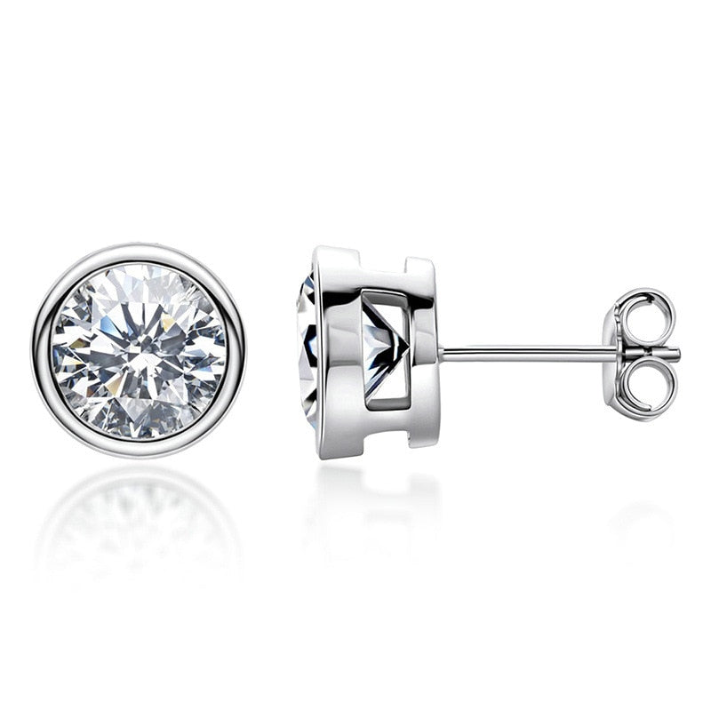 Stud Earring 18K Gold Plated Silver