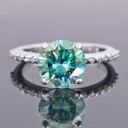  Round Diamond Engagement Ring for Women Ring