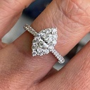 Marquise Diamond Engagement Ring for Women