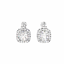  Round Cut Solitaire Stud Earring For Women