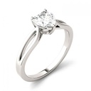 Heart Diamond Engagement Ring for Women