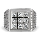 Shopify  Size White Gold Fancy Ring For Women