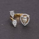 Pear Cut Stone Engagement Ring for Women