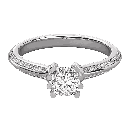  Round Diamond Solitaire Ring