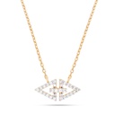  Round Diamond Mini Triangle Designer Pendant For Her