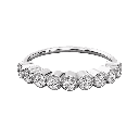  Round Diamond  Wedding Band For Women