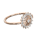 Round Diamond Wedding Band For Women