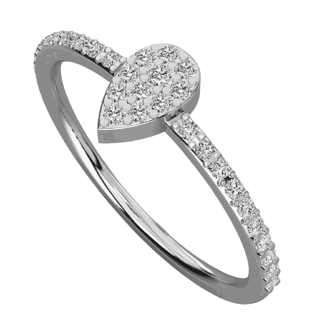Round Diamond Pear Shape For Women