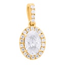 Round And Oval Diamond Exclusive Designer Pendant For Women