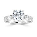  Cushion Cut Diamond Engagement Ring For Women