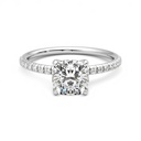 Cushion Cut Diamond Engagement Ring For Women