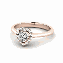 Heart Shape Halo Engagement Ring For Women