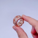 Round Diamond Hip Hop Band For Men