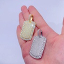 Round Diamond Hip Hop Pendant For Men