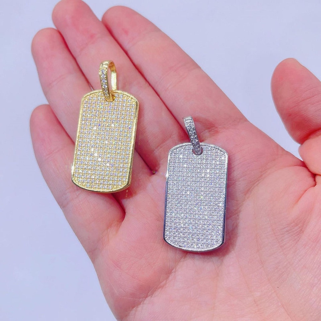 Round Diamond Hip Hop Pendant For Men