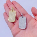 Round Diamond Hip Hop Pendant For Men