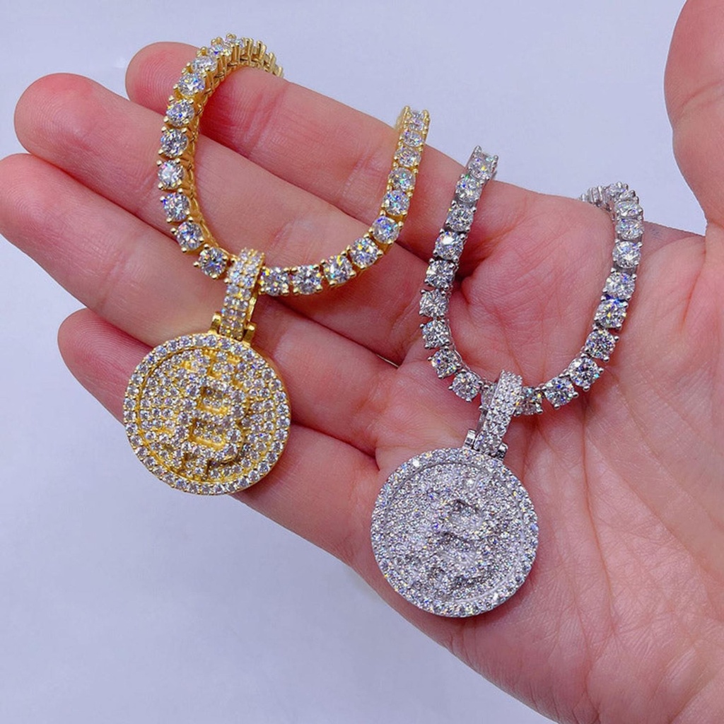  Bitcoin Pendant - Iced Out Hip Hop Jewelry