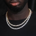 Iced Star Infinity Cuban Link Chain