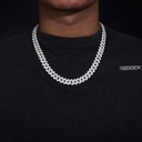 3 Rows Iced Cuban Link Chain