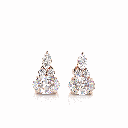 Oval Diamond Fancy Earrings For Women