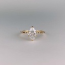 Marquise Diamond Engagement Ring For Women