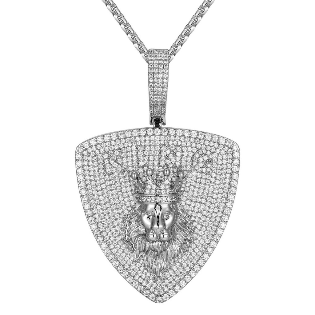 Hip Hop Moissanite Diamond Pendant 