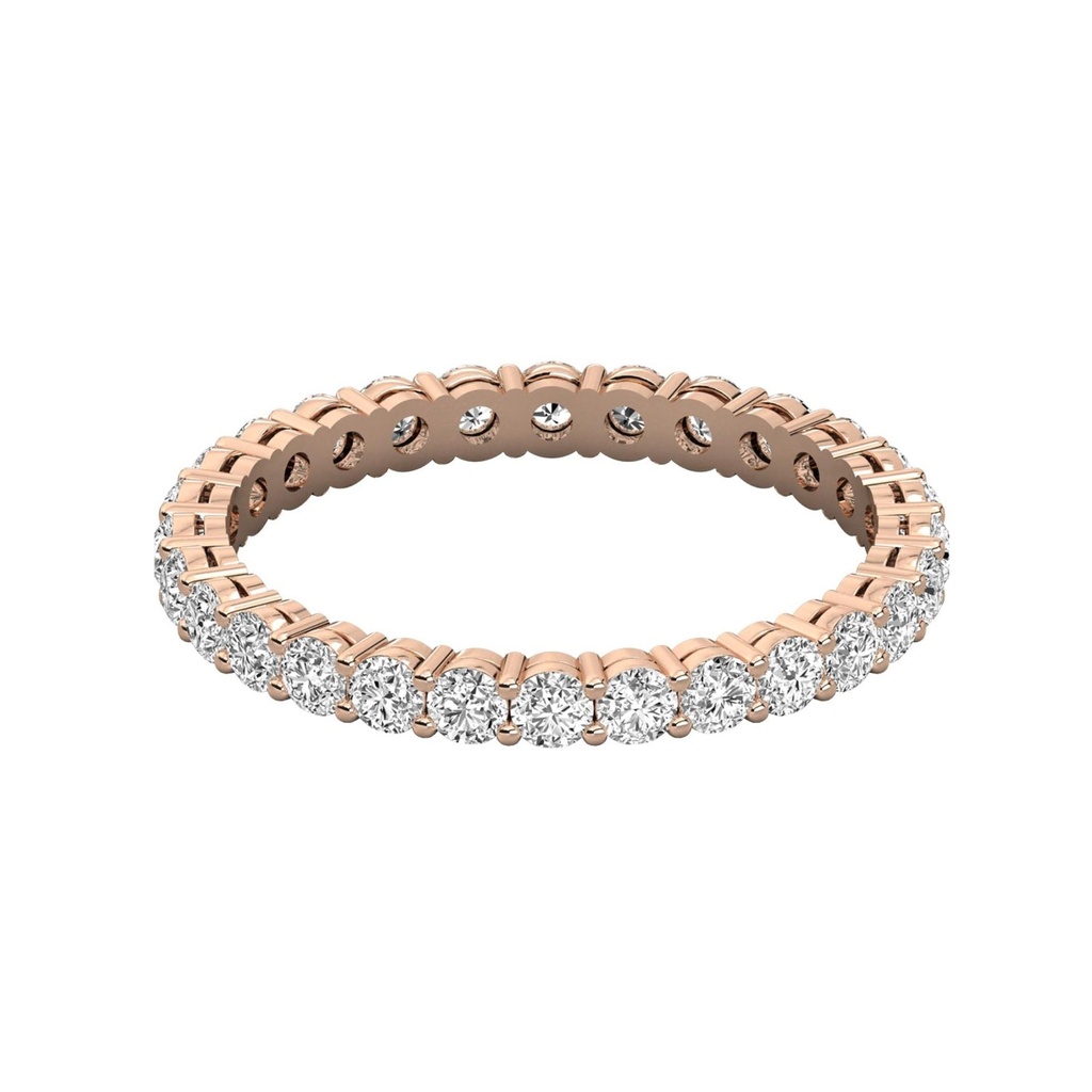  Round Diamond Luxurious Eternity Wedding Band 