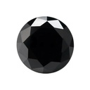 Loose Moissanite Black Clean Round Cut 20.00 MM
