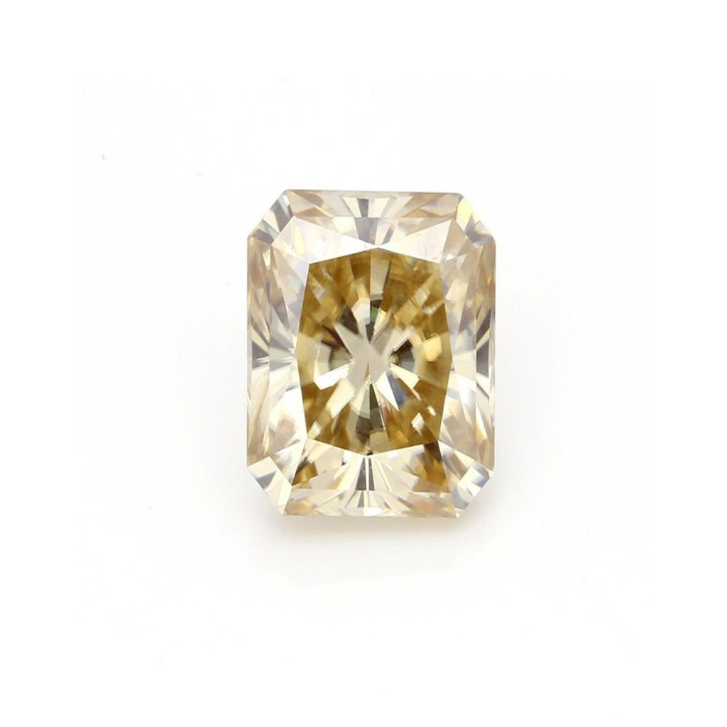 Loose Moissanite Brown Clean Radiant Cut 13.00 x 11.00 MM