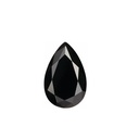 Loose Moissanite Black Clean Pear Cut 18.00 x 13.00 MM
