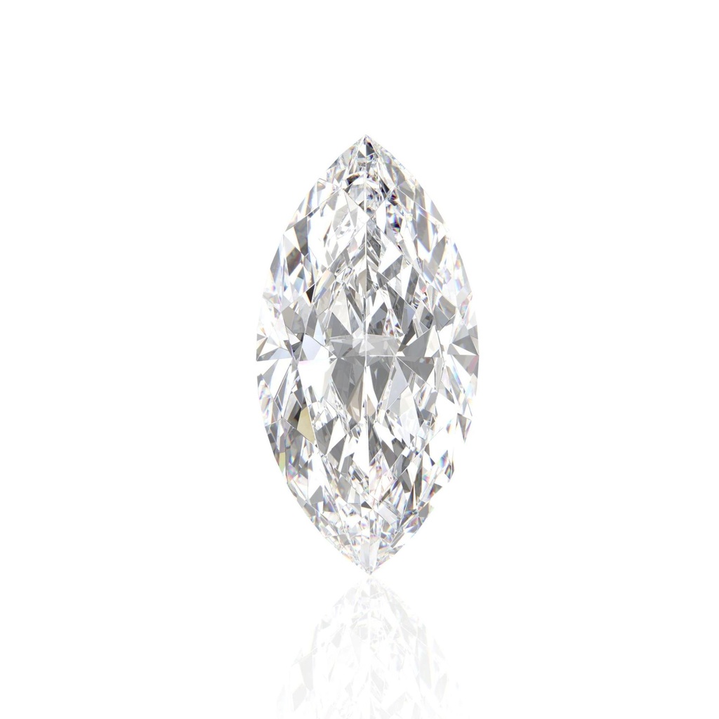 Loose Moissanite Off White Clean Marquise Cut 9.00 x 4.50 MM