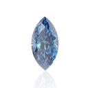 Loose Moissanite Royal Vivid Blue Clean Marquise Cut 10.00 x 5.00 MM