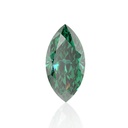 Loose Moissanite Emerald Vivid Green Clean Marquise Cut 15.00 x 7.50 MM