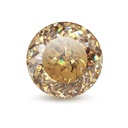 Loose Moissanite Brown Clean Portuguese Cut 14.00 MM
