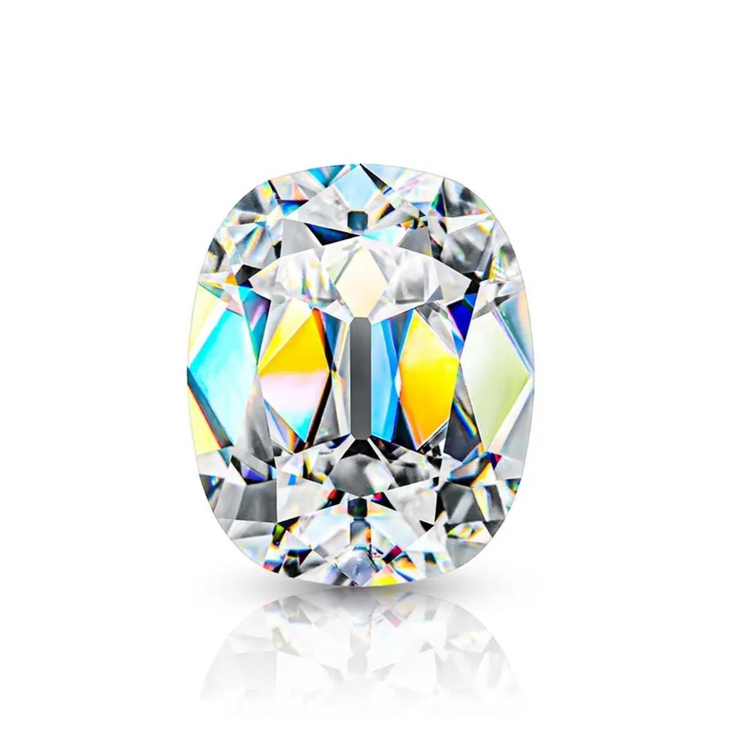 Loose Moissanite White Clean Old Mine Elongated Cut 10.00 x 8.00 MM