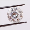 Loose Moissanite White Clean Octagon Cut 10.50 MM