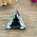 Loose Moissanite Grey Clean Triangle Cut 7.00 MM
