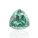 Loose Moissanite Green Clean Trillion Cut 10.50 MM