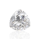 Loose Moissanite Off White Clean Trillion Cut 5.50 MM