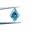 Loose Moissanite Blue Clean Lozenge Cut 14.00 x 7.00 MM